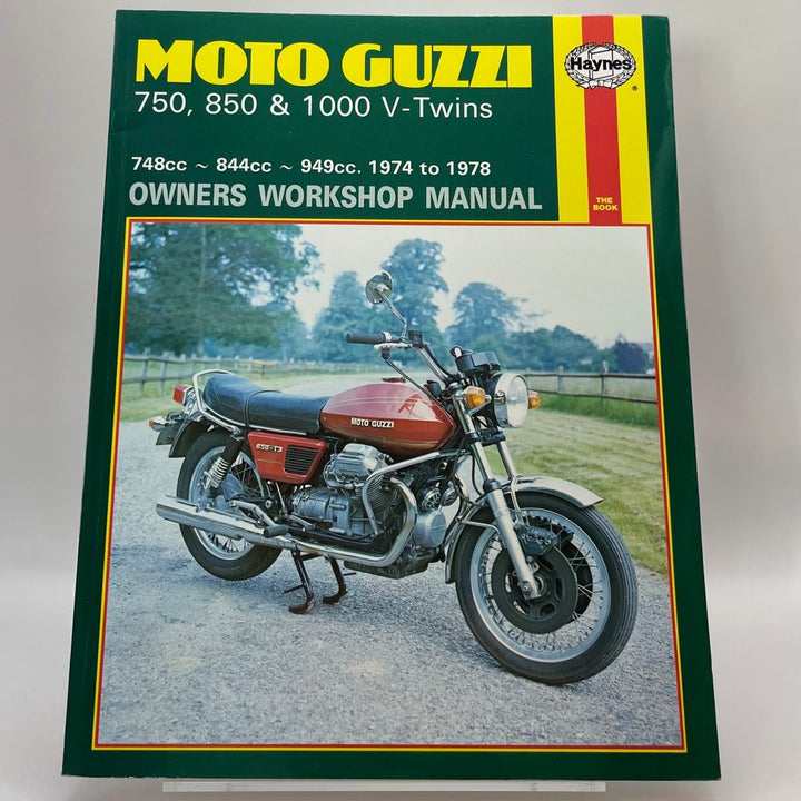 Moto Guzzi 750 850 & 1000 V-Twins 748cc-844cc-949cc 1974-1978 (Haynes)