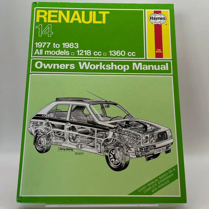 Renault 14 all models 1218cc-1360cc 1977-1983 (Haynes)