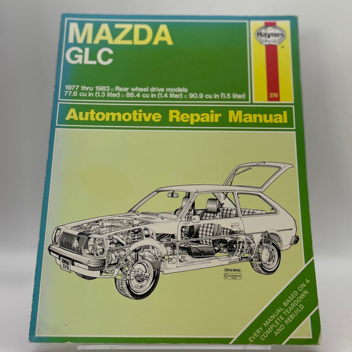 Mazda GLC rear-wheel-drive models 1.3 1.4 1.5 litre 1977-1983 Automotive (Haynes)