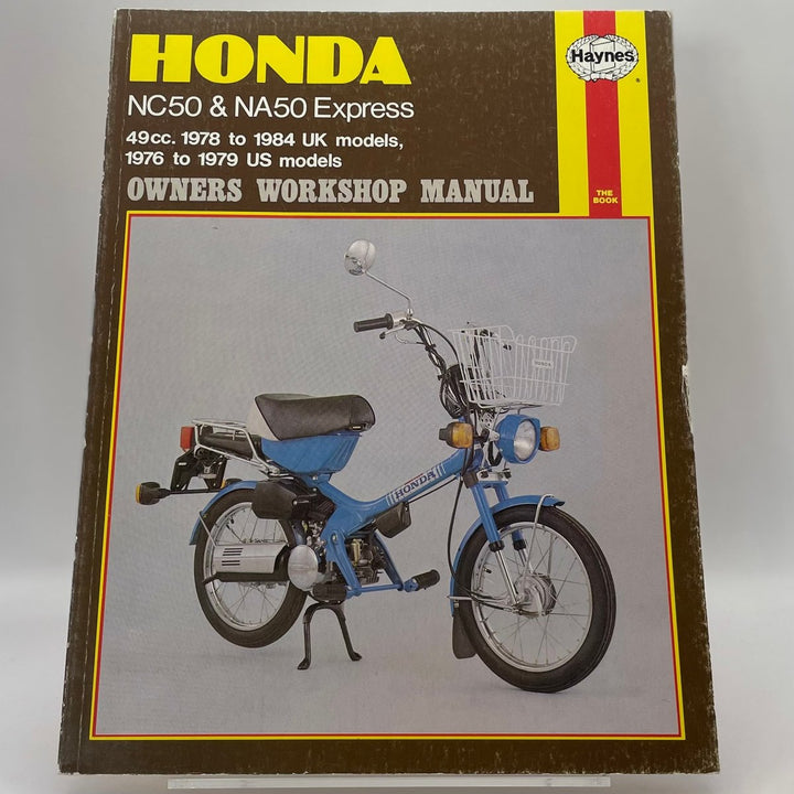 Honda NC50 and NA50 Express 49cc, 1978 to 1984 UK models and 1976 to 1979 US models (Haynes)