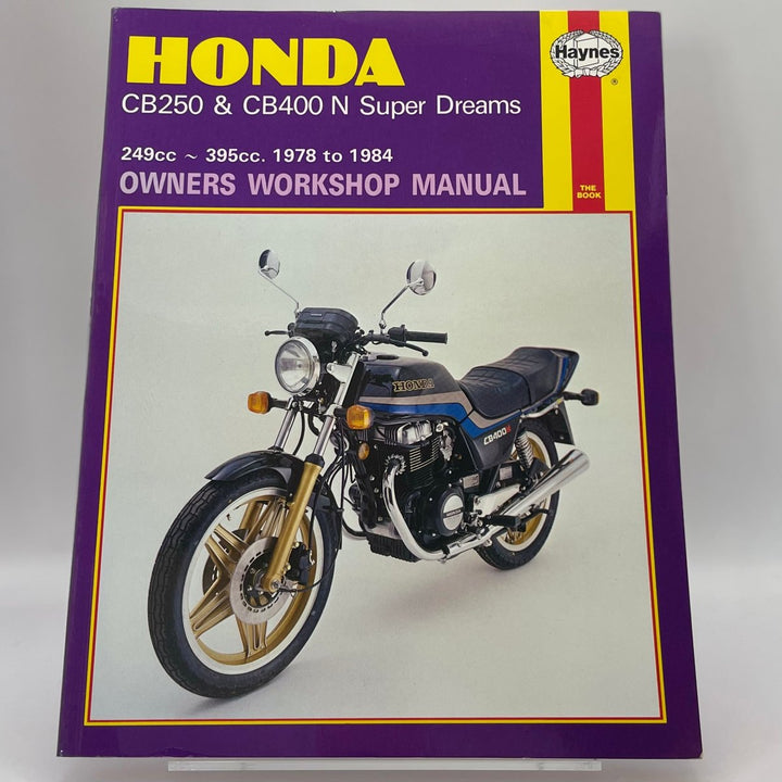 Honda CB250 and CB400 N Super Dreams 249cc-395cc 1978 to 1984 (Haynes)