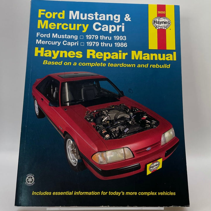 Ford Mustang 1979 thru 1993 and Mercury Capri 1979 thru 1986 (Haynes)