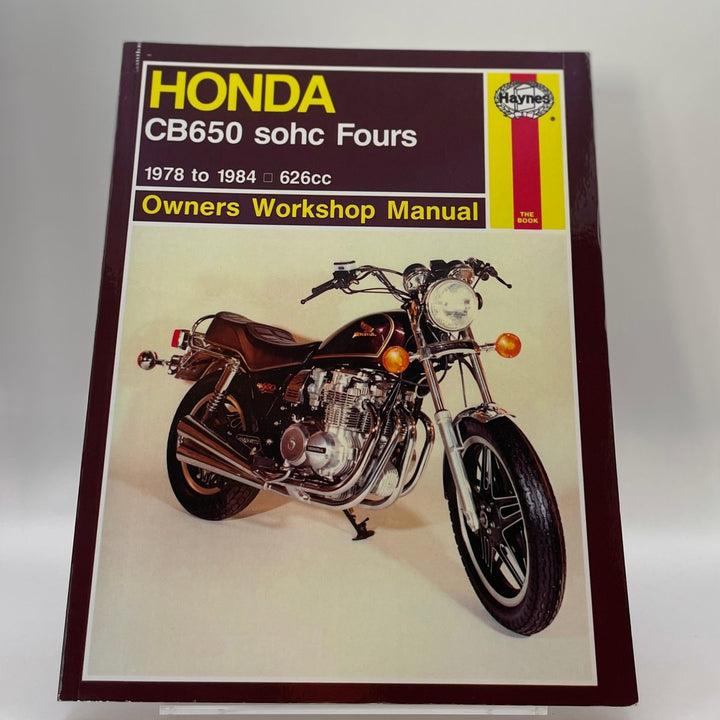Honda CB650 SOHC Fours; 626cc; 1978 to 1984 (Haynes)