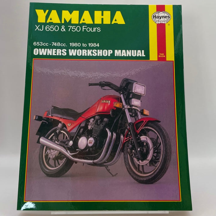 Yamaha XJ650 and XJ750 Fours; 653cc and 748cc; 1980 to 1984 (Haynes)