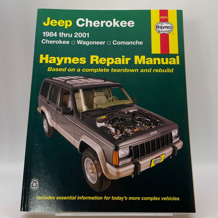 Jeep Cherokee; 1984 thru 2001; Cherokee, Wagoneer, Comanche (Haynes)