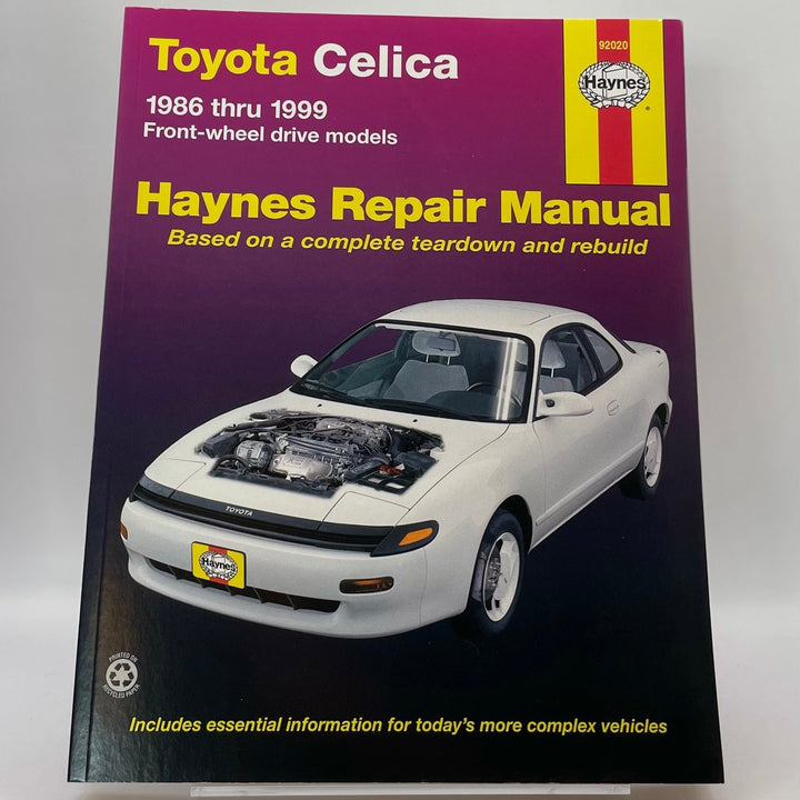 Toyota Celica; 1986 thru 1999; front-wheel drive models (Haynes)