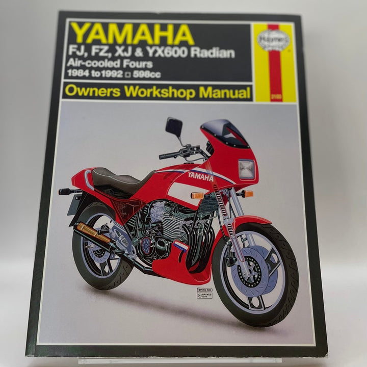 Yamaha FJ, FZ, XJ and YX600 Radian Air-cooled Fours; 1984 to 1992; 598cc (Haynes)