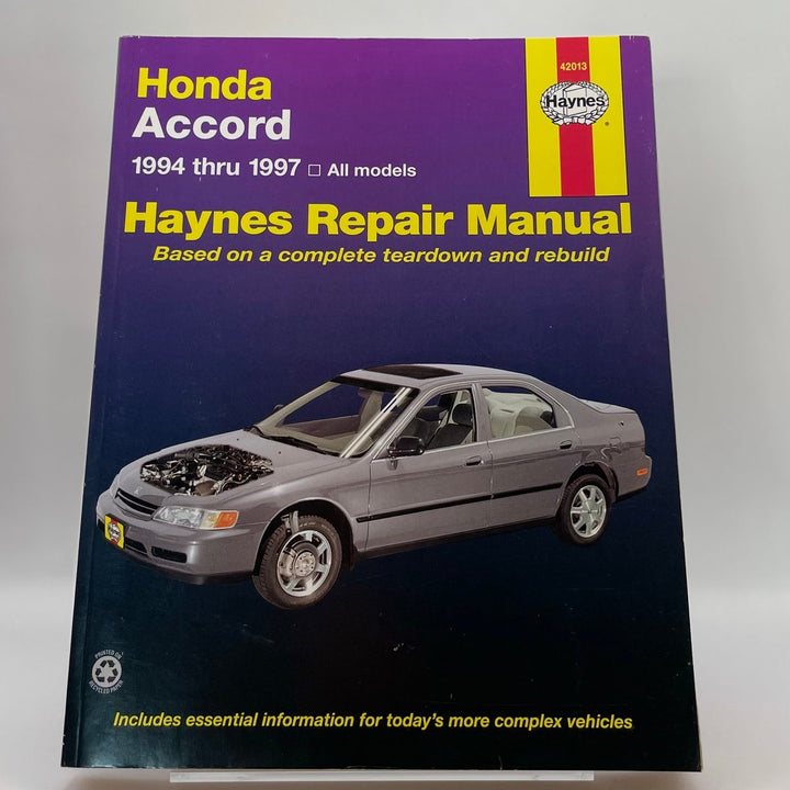 Honda Accord; 1994 thru 1997; all models (Haynes)