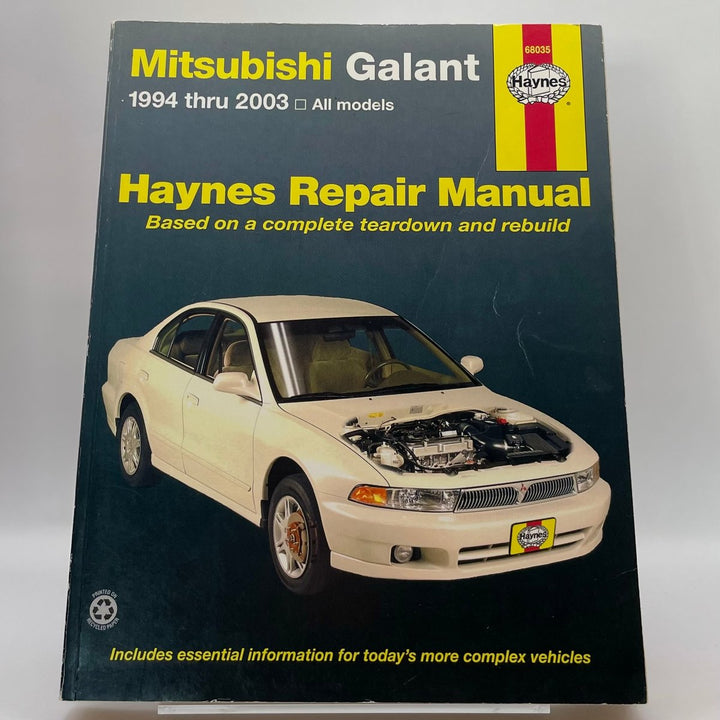 Mitsubishi Galant; 1994 thru 2003; all models (Haynes)