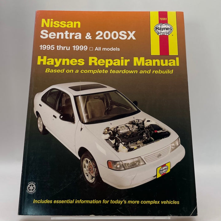 Nissan Sentra and 200SX; 1995 thru 1999; all models (Haynes)
