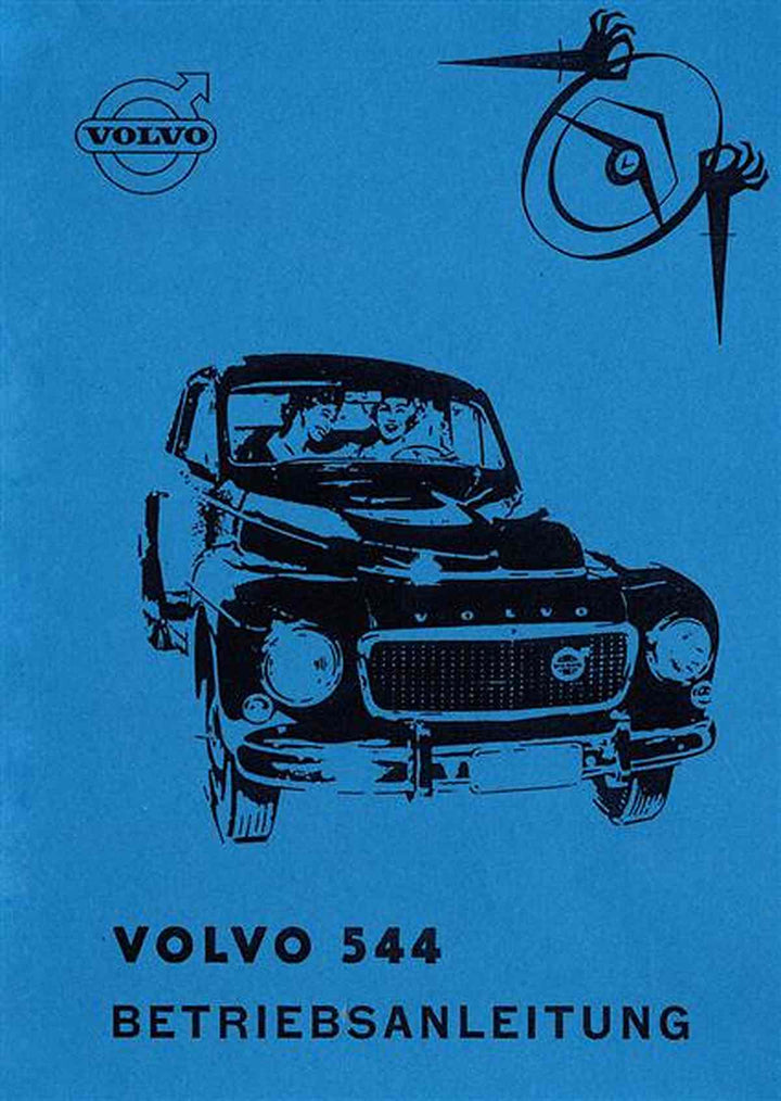 Volvo 544 und 544 E Betriebsanleitung, Buchcover