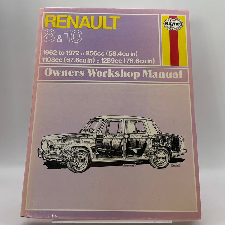 Renault 8 and 10 1962-1972/079 – Reparaturanleitung (Haynes)