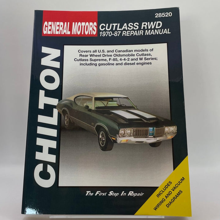 General Motors Cutlass RWD 1970-87 – Reparaturanleitung (Chilton)
