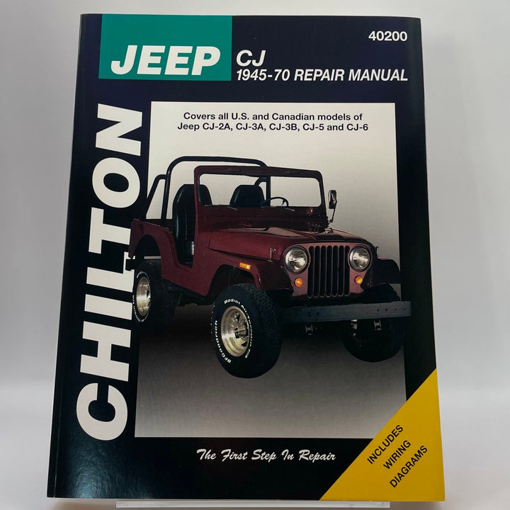 Jeep CJ 1945-70 – Reparaturanleitung (Chilton)