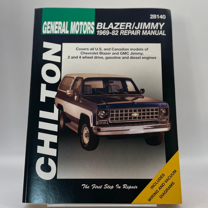 General Motors General Motors Blazer/Jimmy – Reparaturanleitung (Chilton)