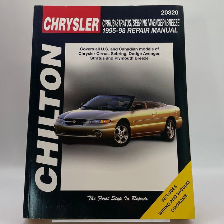 Chrysler Cirrus/Stratus/Sebring/Avenger/Breeze 1995-98 – Reparaturanleitung (Chilton)