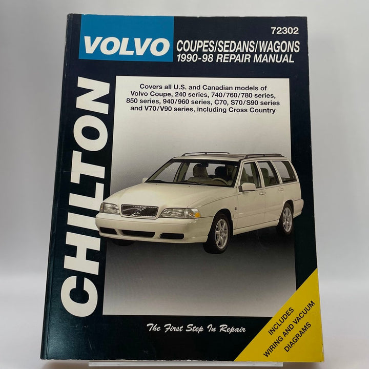 Volvo coupes/sedans/wagons – Reparaturanleitung (Chilton)