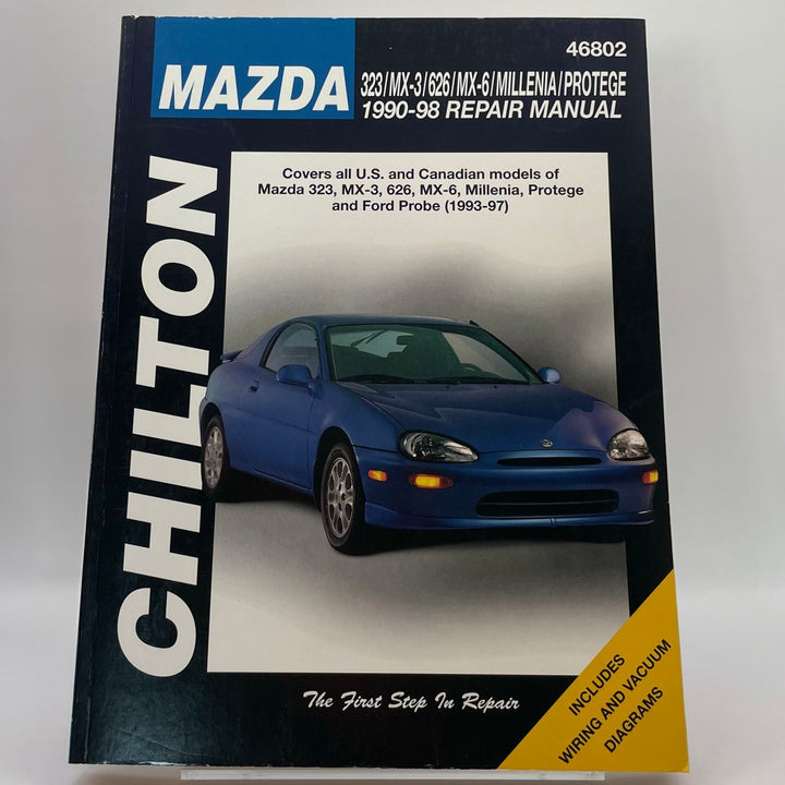 Mazda 323/MX-3/626/Millenia/Protege/Ford Probe (1993-97) 1990-98 – Reparaturanleitung (Chilton)
