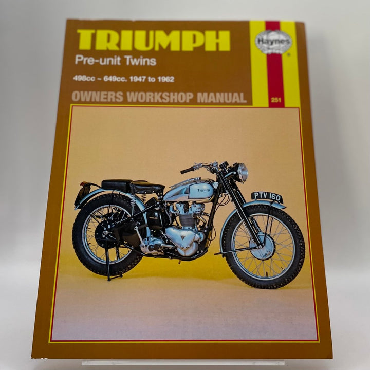 Triumph pre-unit construction twins – Reparaturanleitung (Haynes)