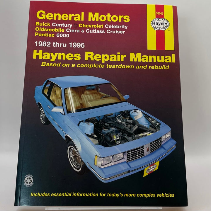 General Motors A-cars automotive – Reparaturanleitung (Haynes)
