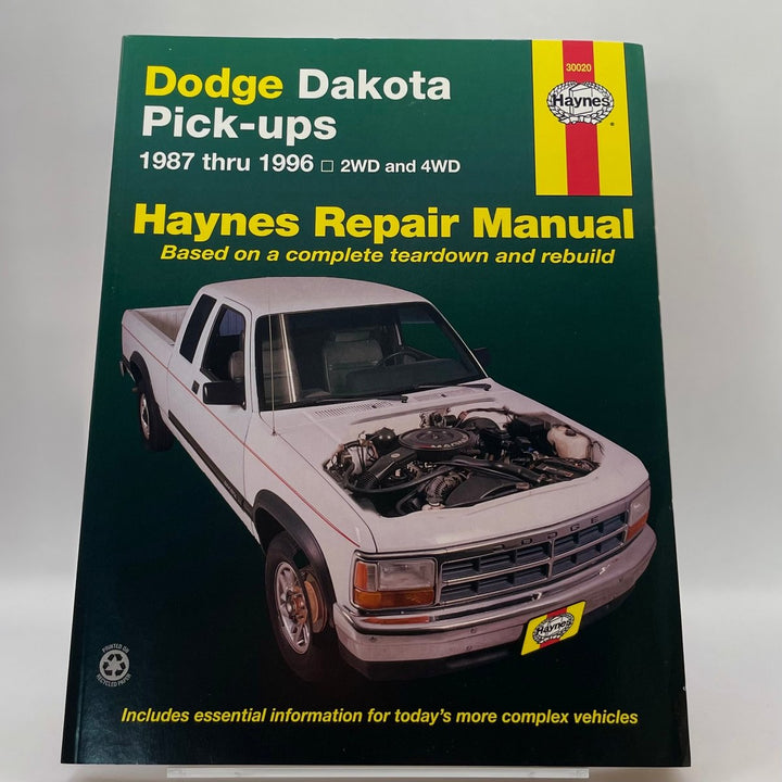 Dodge Dakota pick-up automotive – Reparaturanleitung (Haynes)