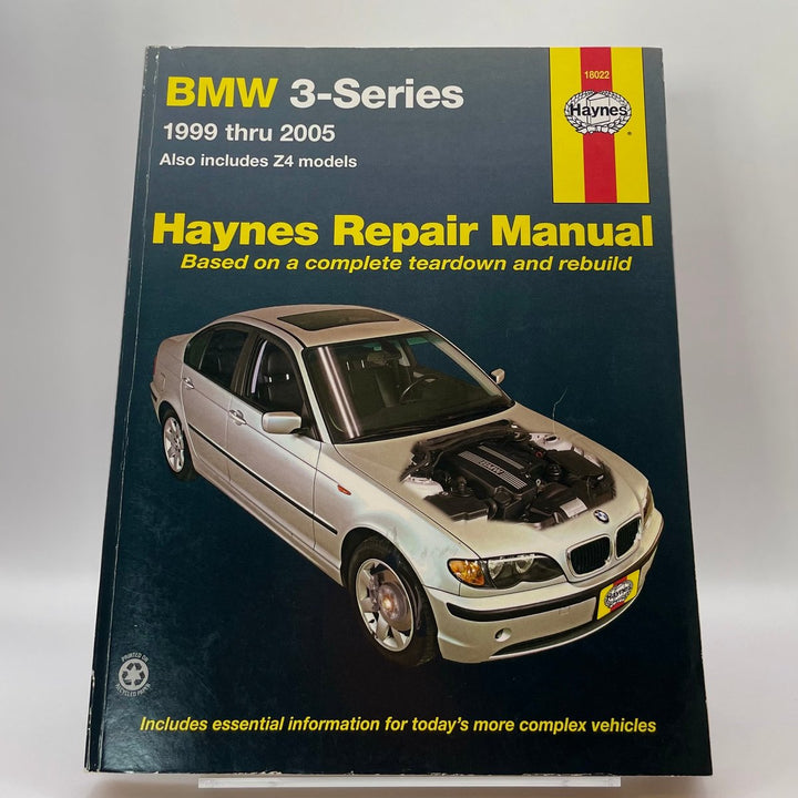 BMW 3-series automotive – Reparaturanleitung (Haynes)