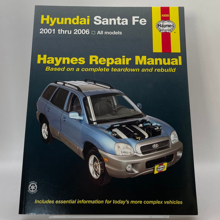 Hyundai Santa Fe automotive – Reparaturanleitung (Haynes)