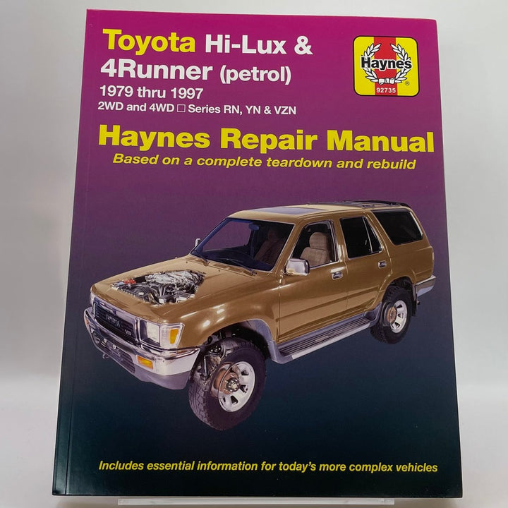 Toyota Hi-Lux & 4Runner Automotive , 1979–1997 (Haynes)