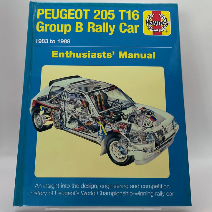Peugeot 205 T16 Group B Rally Car Enthusiasts&