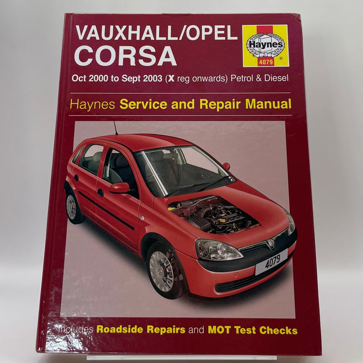 Vauxhall/Opel Corsa Petrol and Diesel – Reparaturanleitung (Haynes)