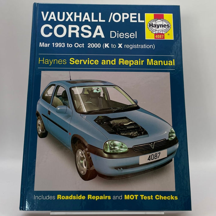 Vauxhall/Opel Corsa Diesel – Reparaturanleitung (Haynes)