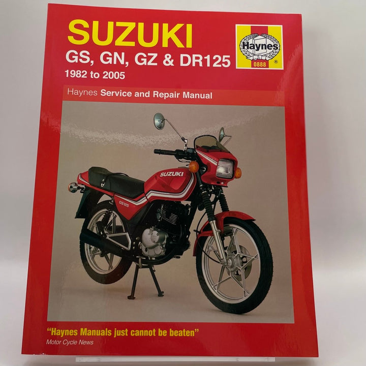 Suzuki GS GN GZ and DR125 – Reparaturanleitung (Haynes)