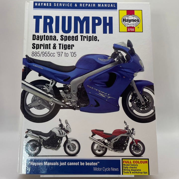 Triumph Daytona, Speed Triple, Sprint & Tiger – Reparaturanleitung (Haynes)