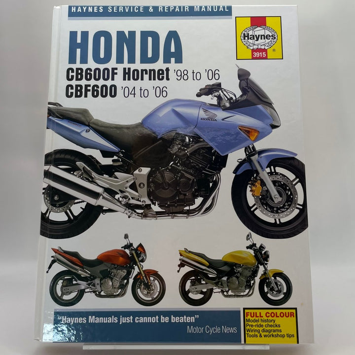Honda CB600F/FS Hornet & CBF600 service & – Reparaturanleitung (Haynes)
