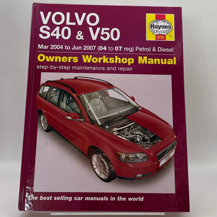 Volvo S40 and V50 Petrol and Diesel – Reparaturanleitung (Haynes)