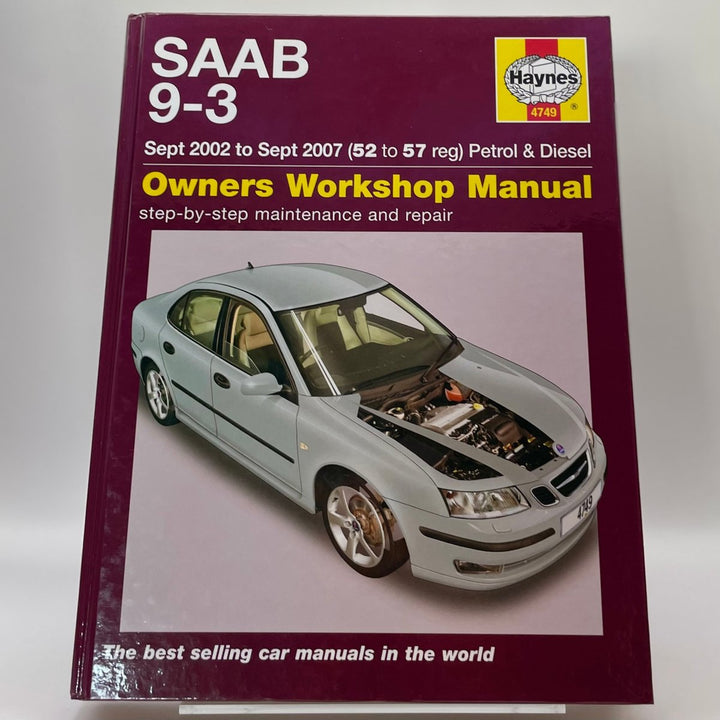 Saab 9-3 Petrol and Diesel – Reparaturanleitung (Haynes)