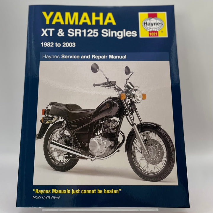 Yamaha XT and SR125 Singles 1982-2003 – Reparaturanleitung (Haynes)