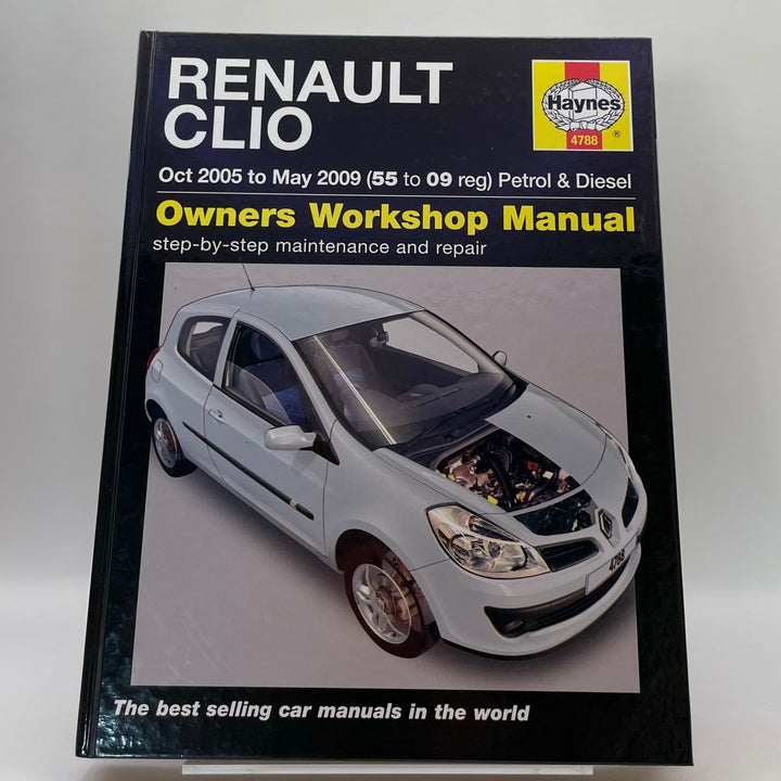 Renault Clio Petrol Diesel 05 On – Reparaturanleitung (Haynes)