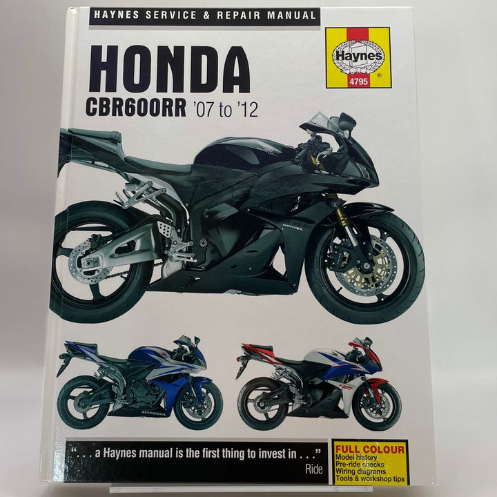 Honda CBR600RR 2007 2012 (Haynes)