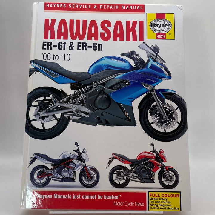 Kawasaki ER-6f and ER-6n – Reparaturanleitung (Haynes)