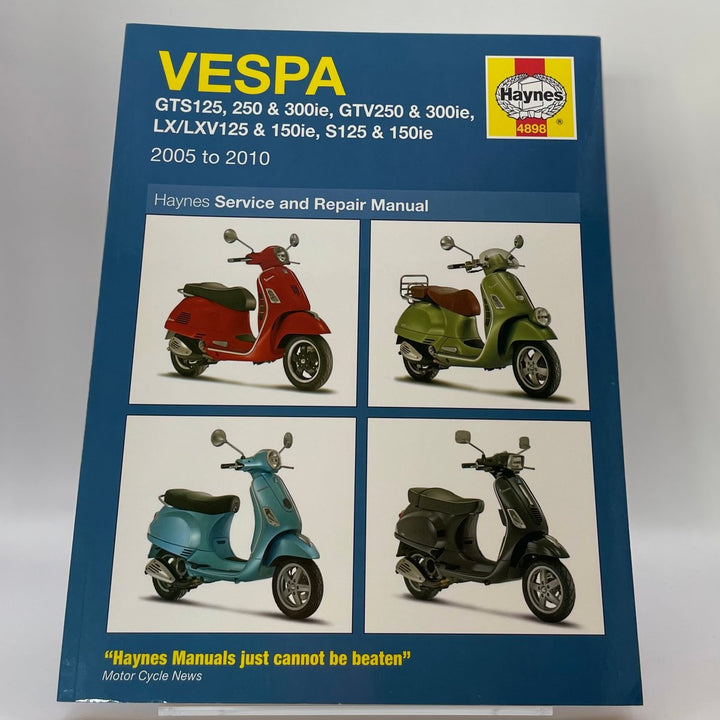 Vespa scooters – Reparaturanleitung (Haynes)