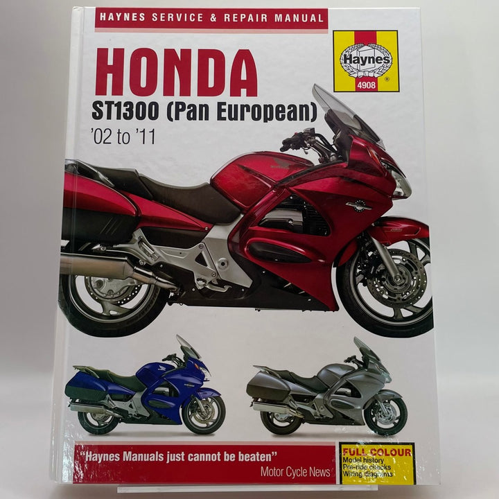 Honda St1300 Pan European Service 2002 To 2010 – Reparaturanleitung (Haynes)