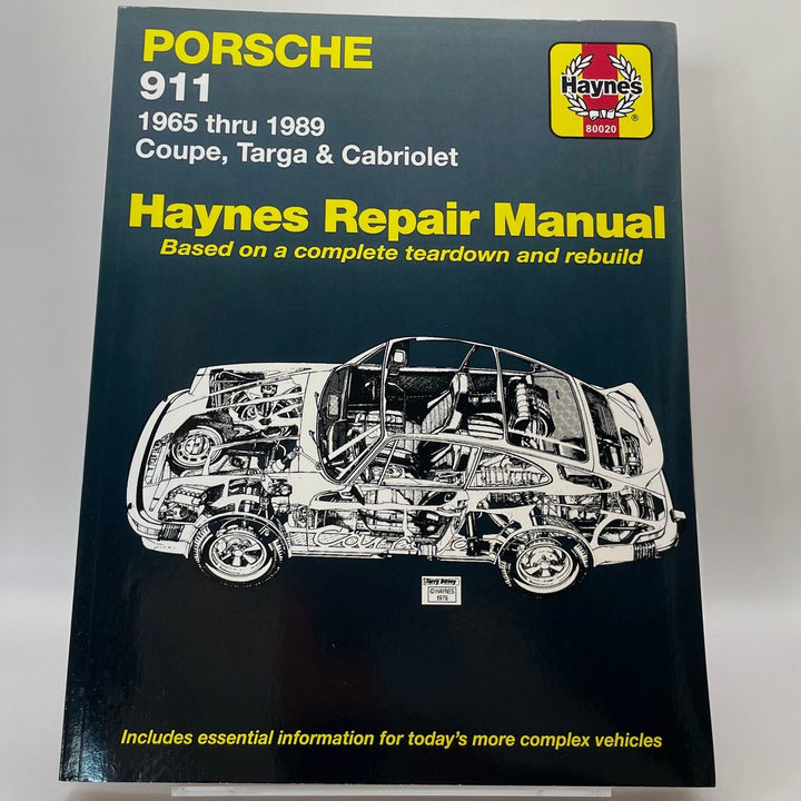 Porsche 911 – Reparaturanleitung (Haynes)