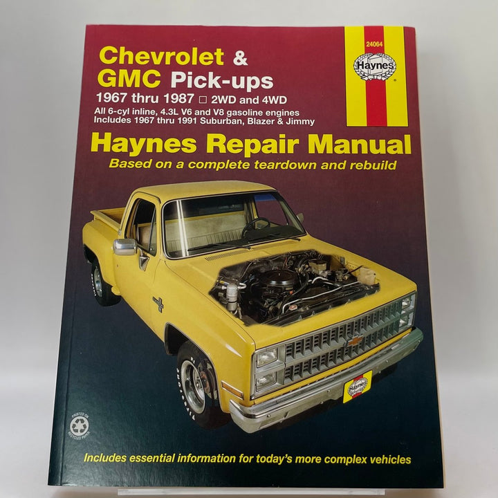 Chevrolet & GMC pick-ups automotive – Reparaturanleitung (Haynes)