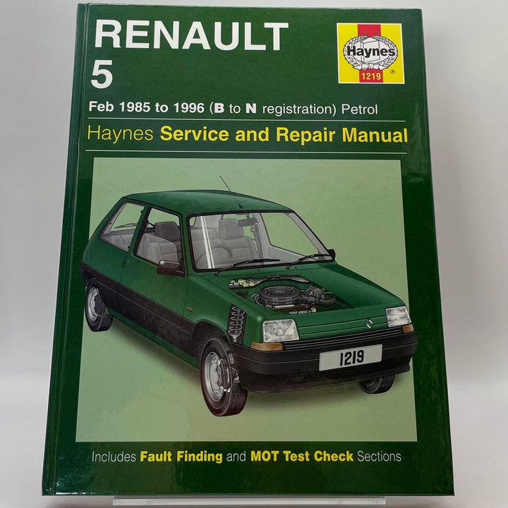 Renault 5 – Reparaturanleitung (Haynes)