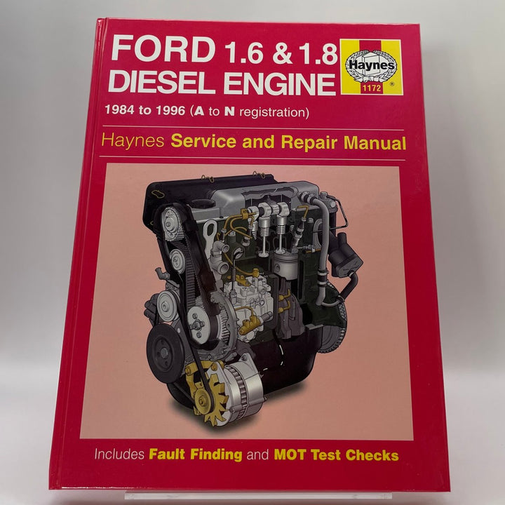 Ford (1.6 and 1.8 Litre) Diesel Engine – Reparaturanleitung (Haynes)