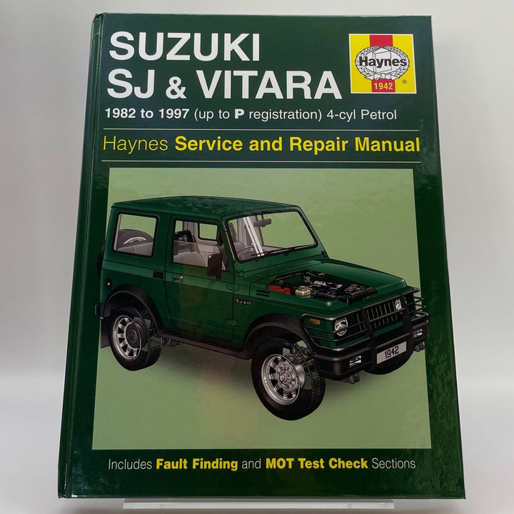 Suzuki SJ410/ SJ413 (82-97) and Vitara [1982 to 1997] – Reparaturanleitung (Haynes)