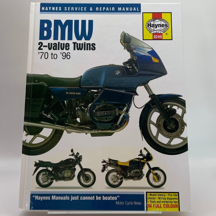 BMW 2-valve twins service & – Reparaturanleitung (Haynes)