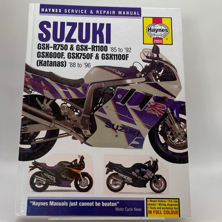 Suzuki GSX-R & Katana (GSX-F) – Reparaturanleitung (Haynes)
