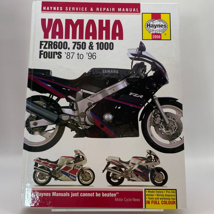 Yamaha FZR600, 750 & 1000 fours – Reparaturanleitung (Haynes)